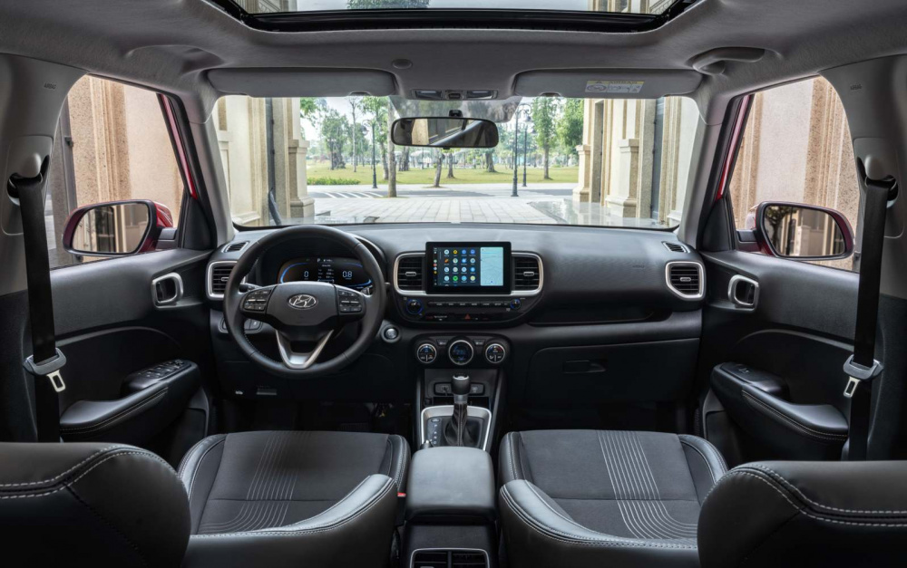 Hyundai Venue sở hữu nội thất hiện đại với khả năng tối ưu không gian