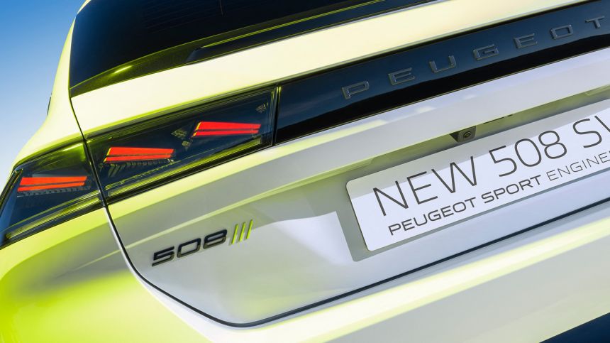 Peugeot 508 2023 facelift ra mắt với thiết kế hầm hố hơn