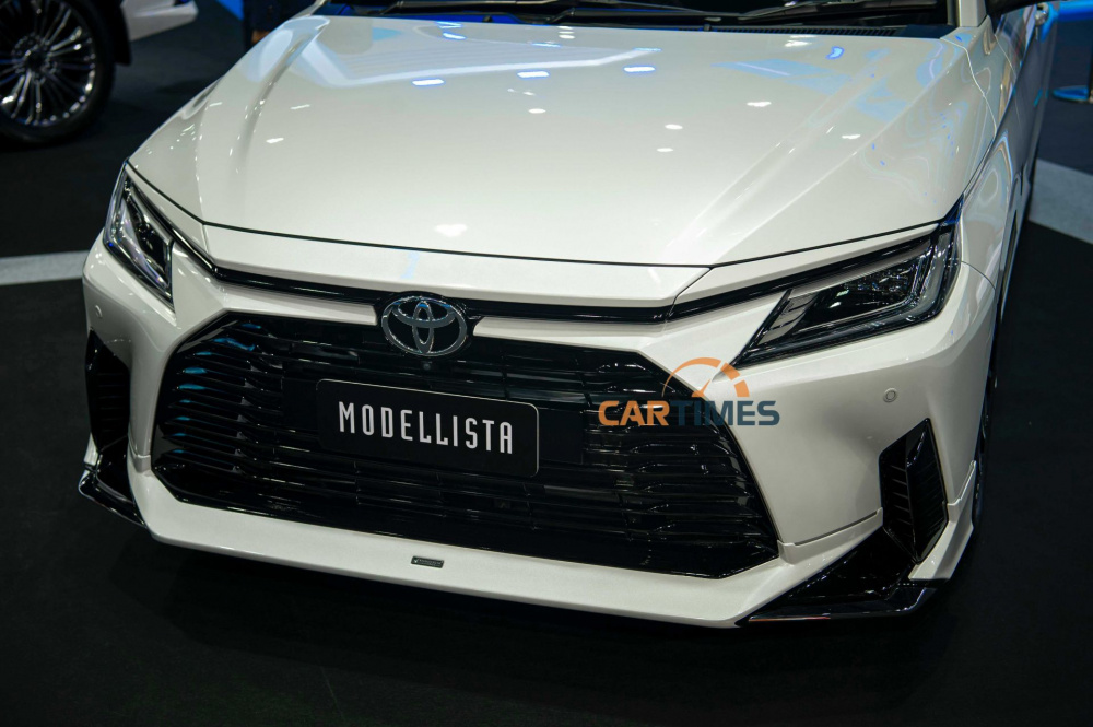 Thiết kế đầu xe Toyota Vios Modellista