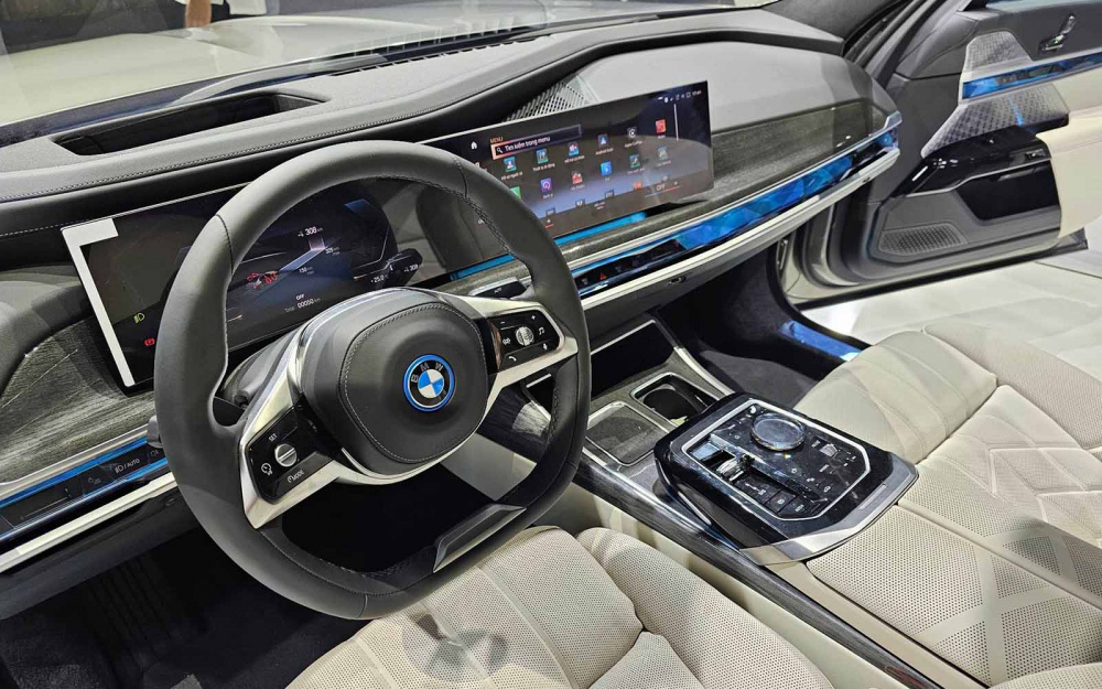 Nội thất xe BMW i7