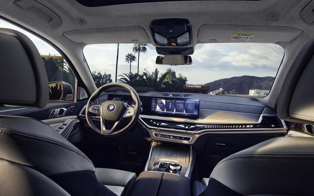 Nội thất BMW X7 mới
