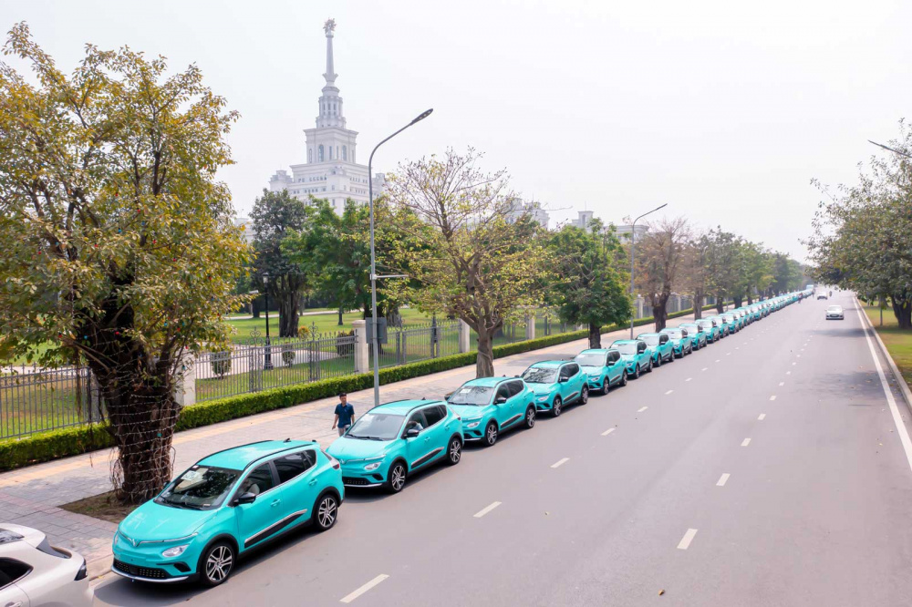 Taxi xanh SM đi vào hoạt động tại Hà Nội từ 14/4