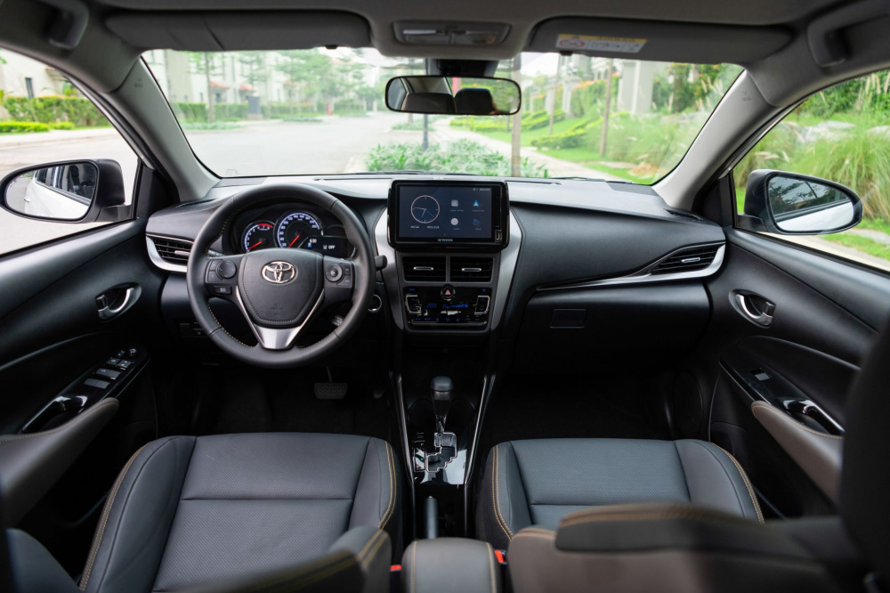 Thiết kế nội thất xe Toyota Vios 2023