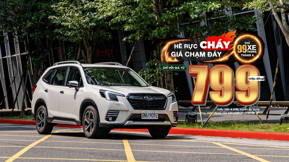 Subaru với chương trình khuyến mại
