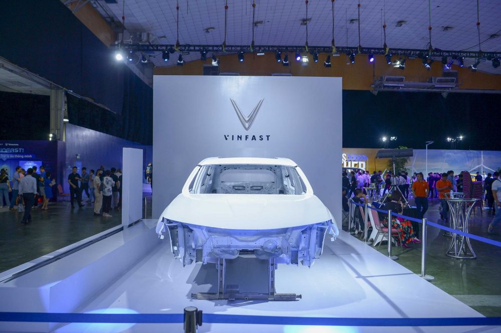 Bộ khung của xe VinFast VF8