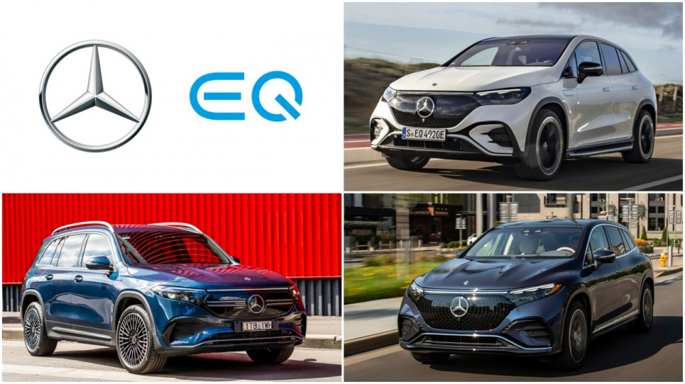 Bộ 3 Mercedes-Benz EQS