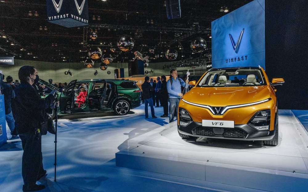 VF 6 lần đầu xuất hiện trước công chúng tại Los Angeles Auto Show 2022