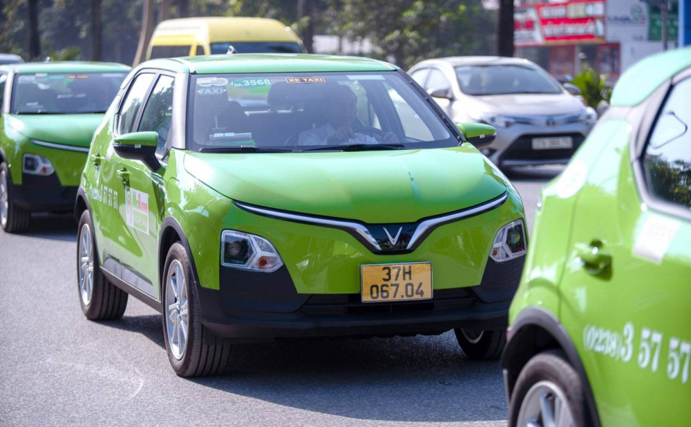 Taxi thuần điện Mai Linh