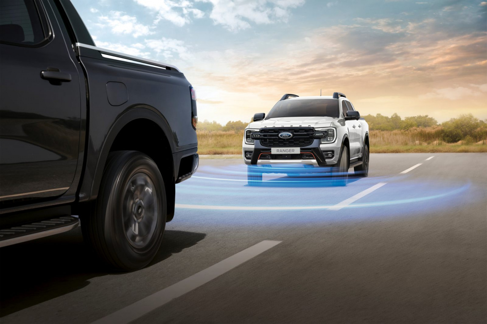 Trang bị trên Ford Ranger Stormtrak