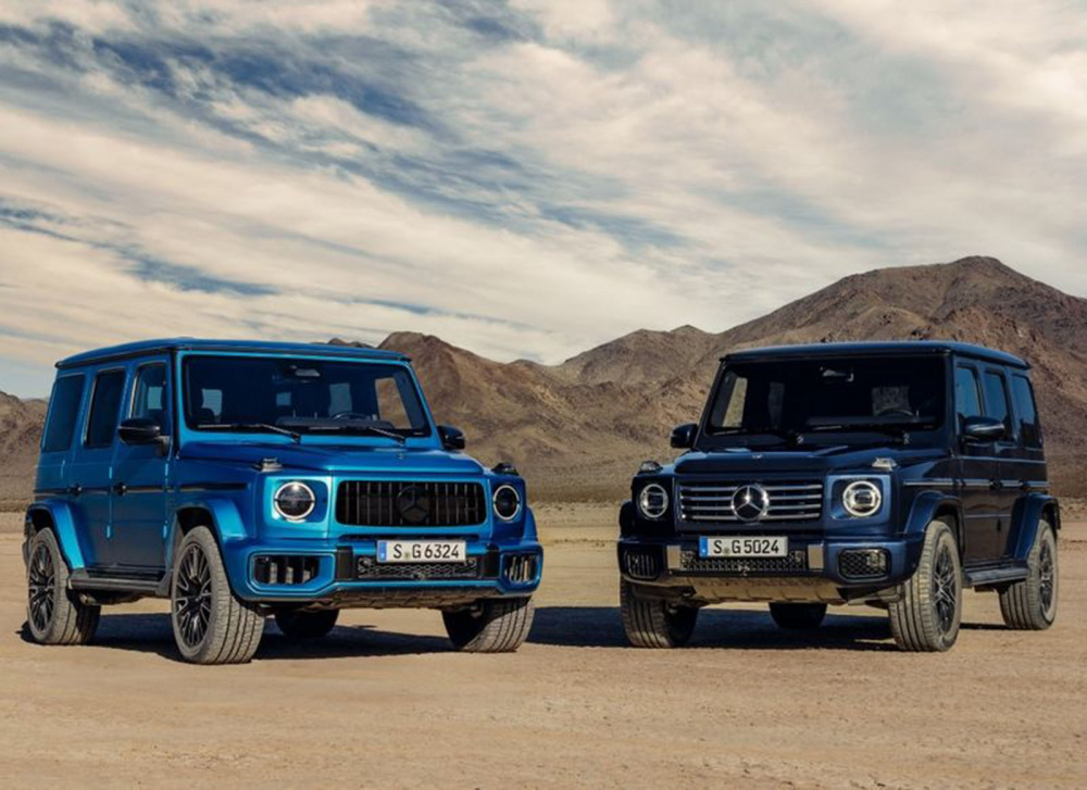 Thiết kế ngoại thất G-Class Hybrid