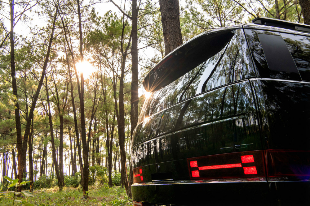 Đuôi xe Santafe mới