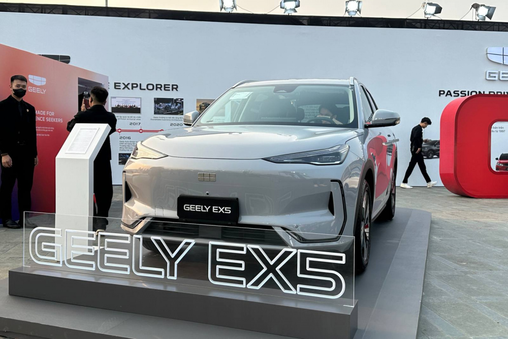 Mẫu xe thuần điện Geely EX5