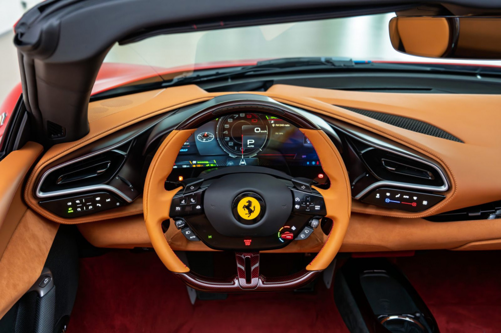 Nội thất Ferrari 296 GTS 