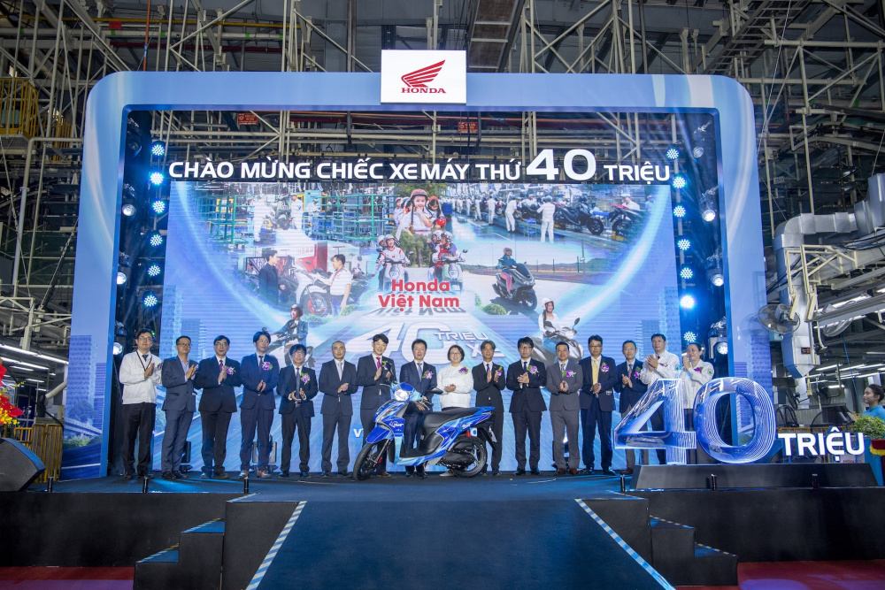 Xe máy Honda thứ 40 triệu