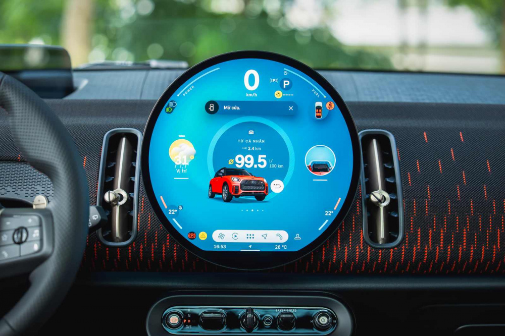 Nội thất MINI Cooper