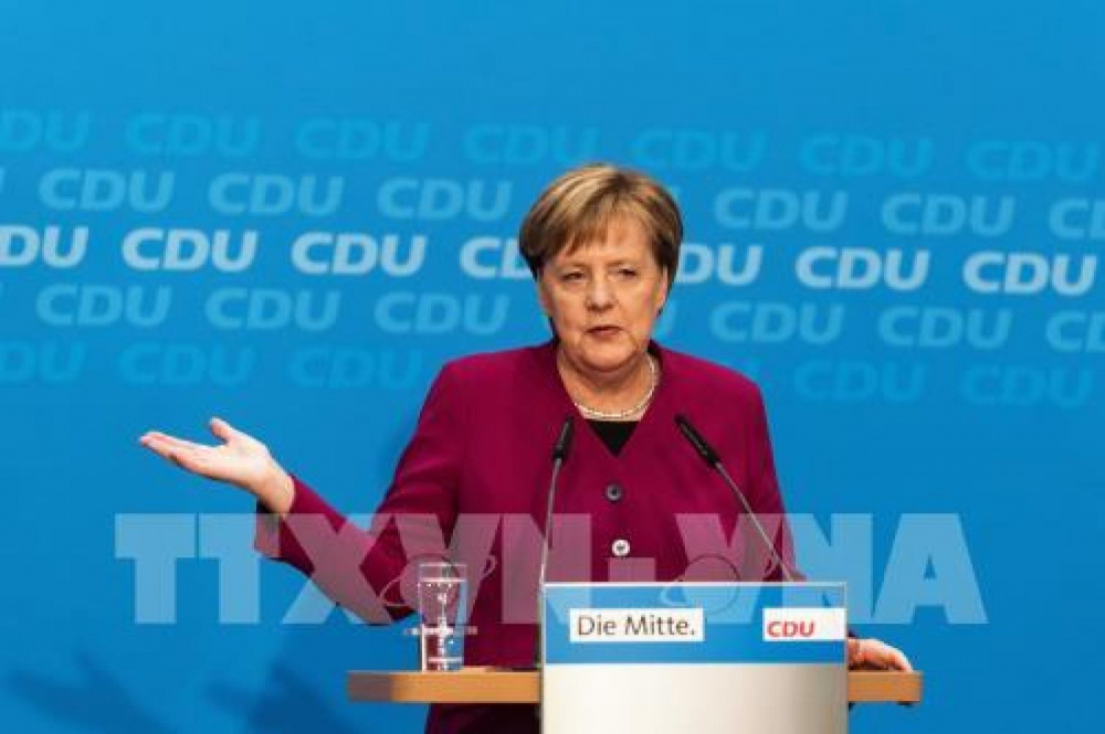 bà merkel thủ tướng Đức