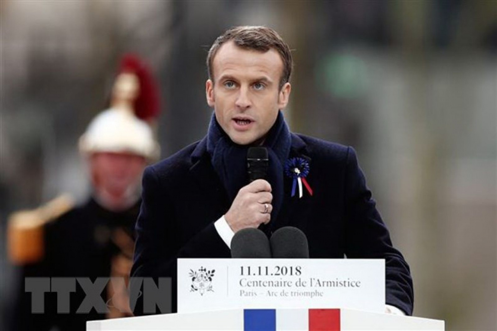 Tổng thống Pháp Emmanuel Macron