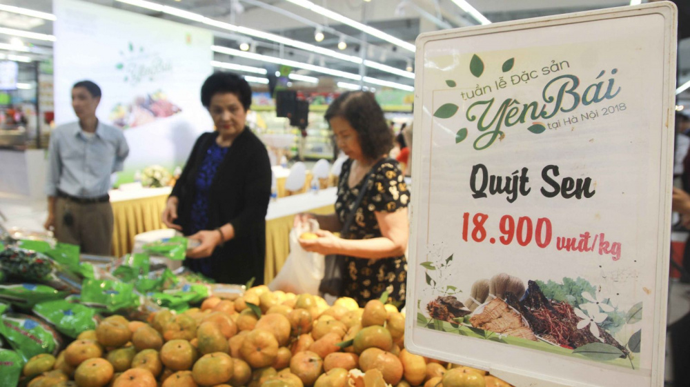 Tuần lễ đặc sản Yên Bái tại Hà Nội 2018