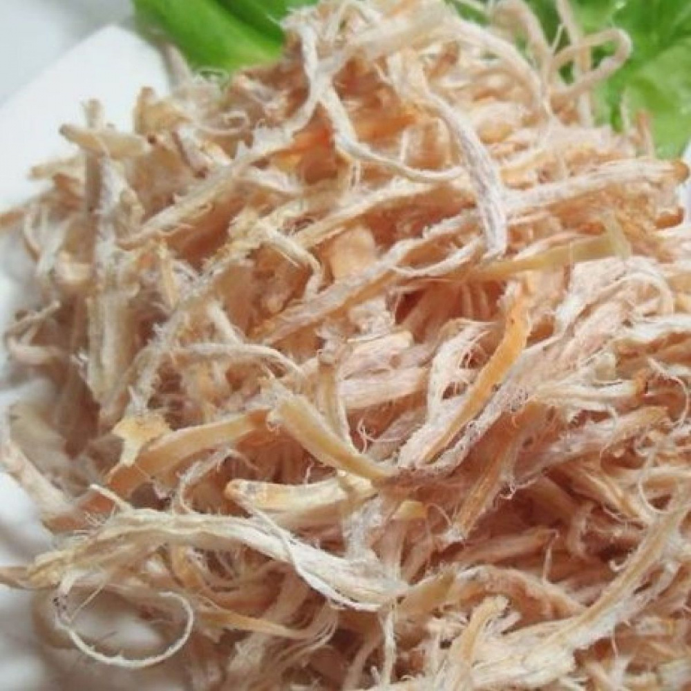 mực khô xé