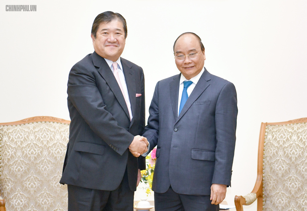 Thủ tướng tiếp Nhật Bản