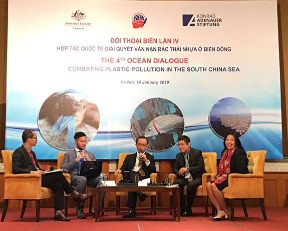 rác thải nhựa biển đông
