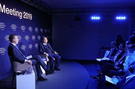 Thủ tướng Nguyễn Xuân Phúc Davos