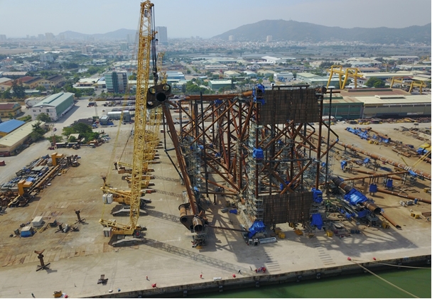Sau hơn 9 tháng thi công kể từ ngày khởi công ngày 10/4/2018 đến nay dự án đã thực hiện được 63.97 % khối lượng