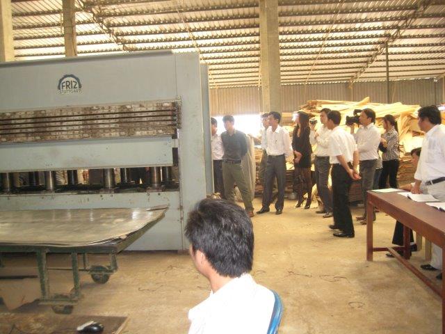 Một cơ sở chế biến lâm sản được hưởng thụ chính sách khuyến công