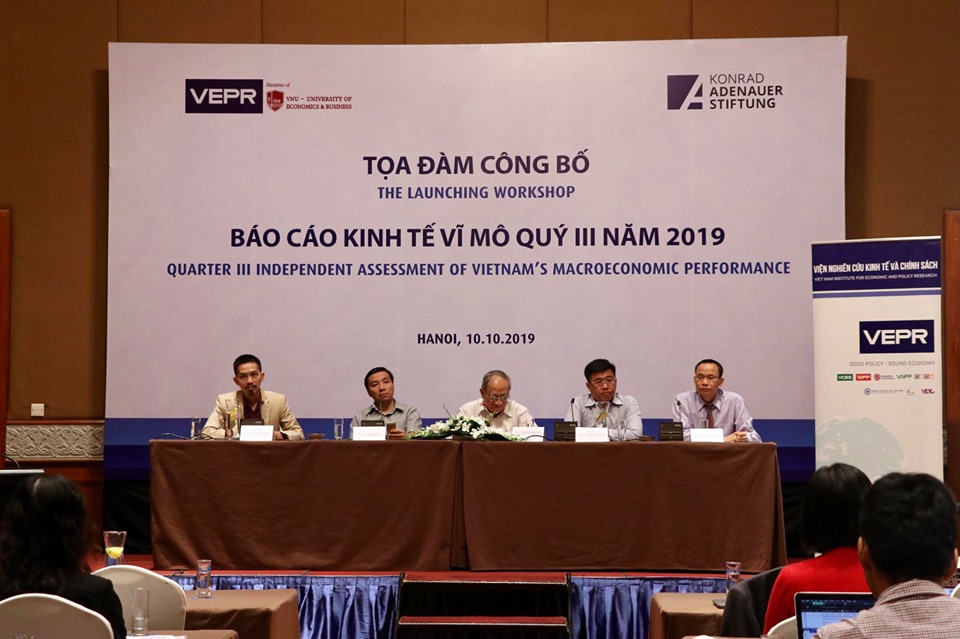 VEPR: Tăng trưởng kinh tế 2019 sẽ đạt 7,05%