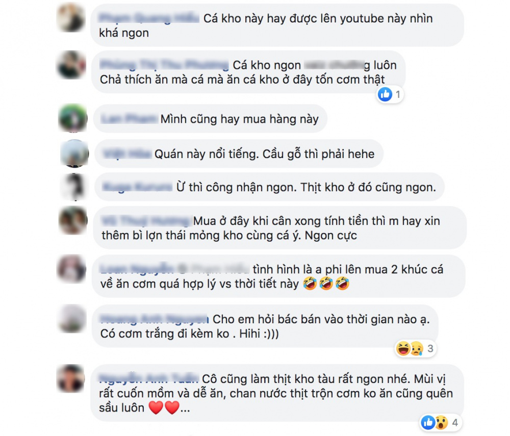 Một bài review Cá kho phố cổ được đông đảo cộng đồng mạng chú ý