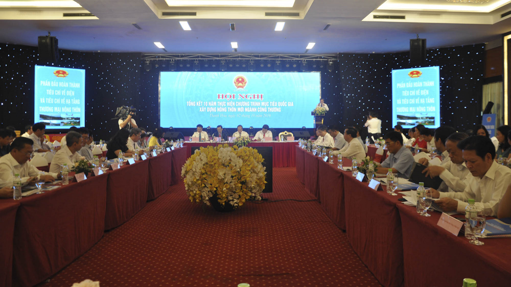 xây dựng nông thôn mới ngành công thương