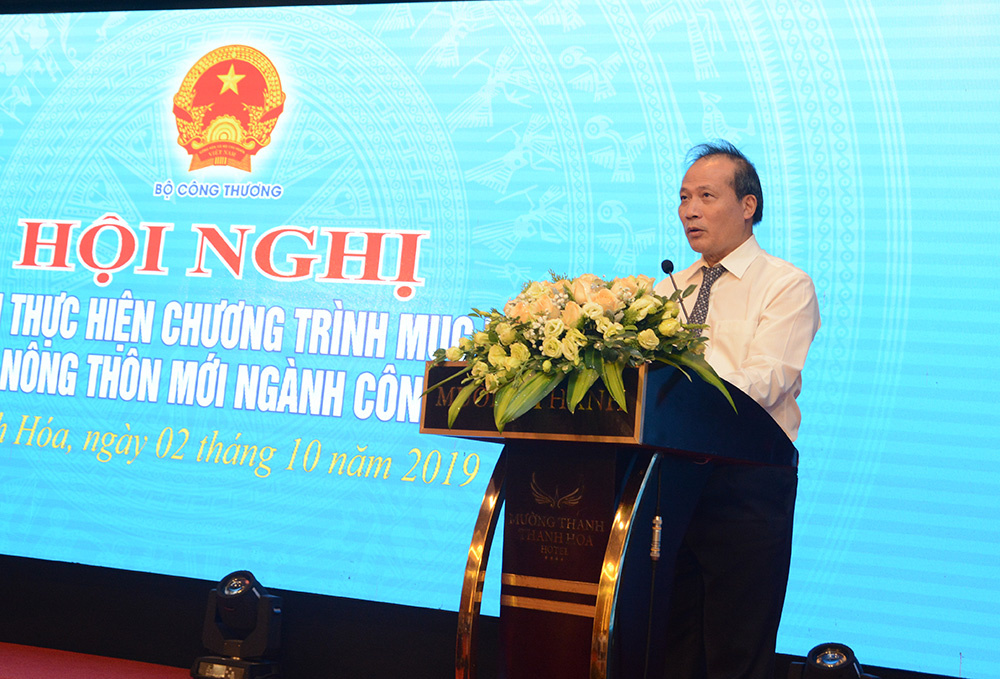 xây dựng nông thôn mới ngành công thương
