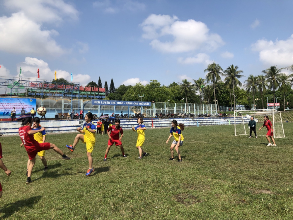Ngày hội thể thao của nữ CNLĐ Công ty CP Supe phốt phát và hóa chất Lâm Thao