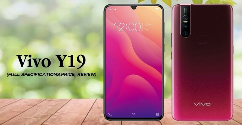 Vivo Y19 thiet ke