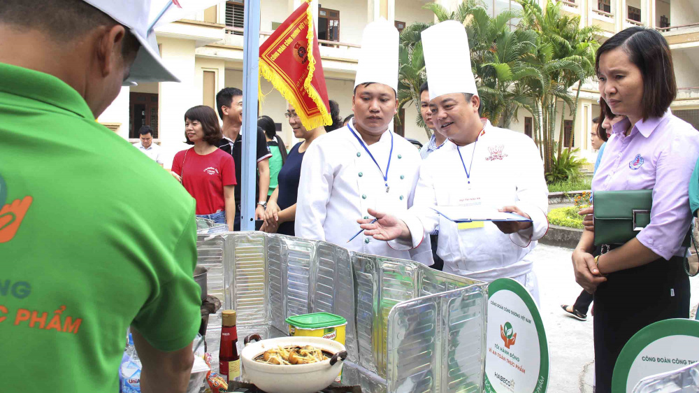 hội thi nấu ăn công đoàn công thương việt nam
