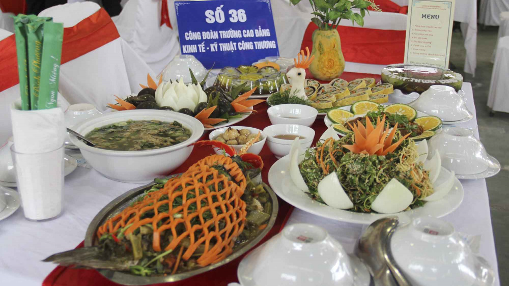hội thi nâu ăn ngành công thương