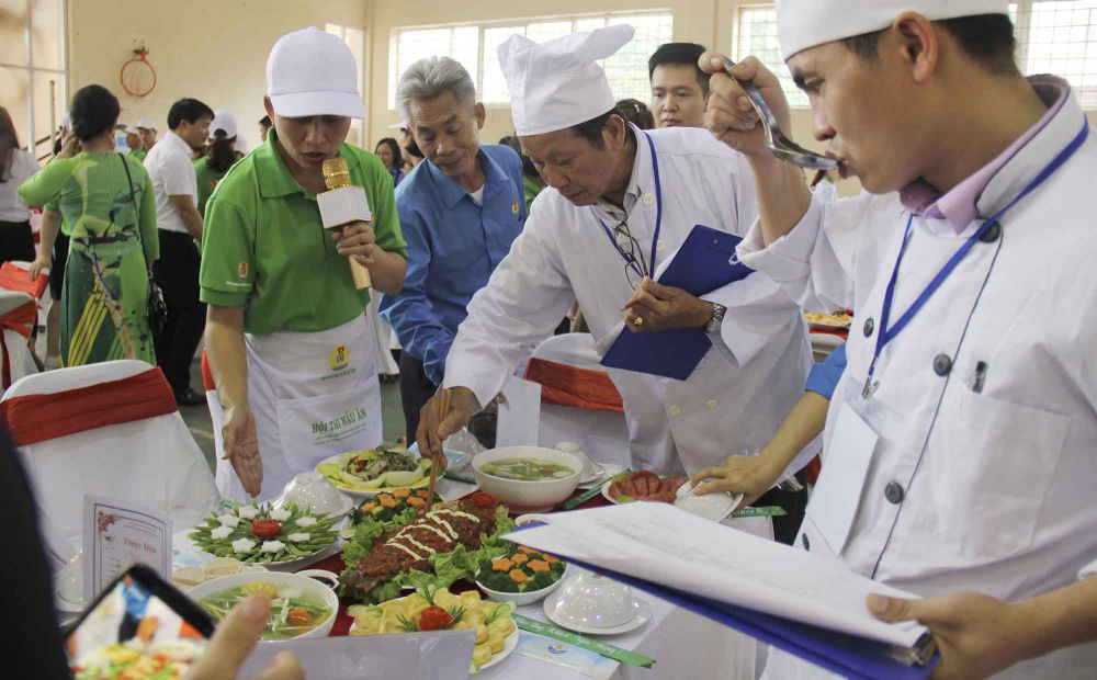 hội thi nâu ăn ngành công thương