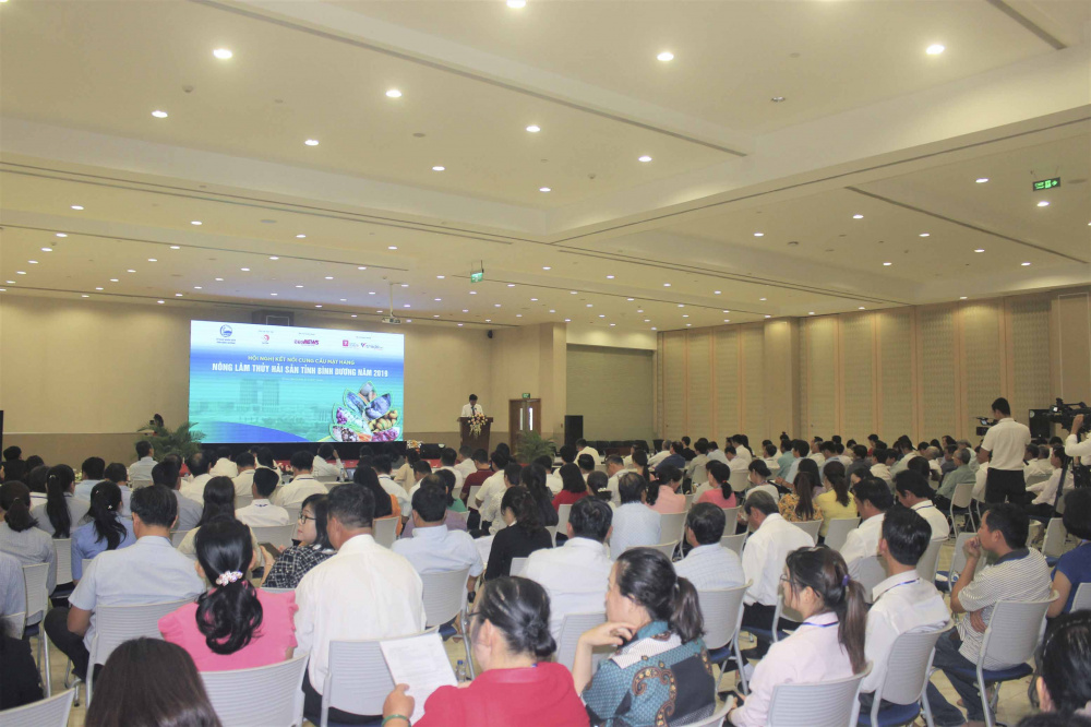 200 doanh nghiệp, Hợp tác xã tham dự  Hội nghị kết nối cung cầu mặt hàng nông lâm thủy hải sản tỉnh Bình Dương năm 2019