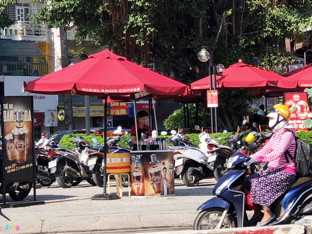xe cà phê của Highlands