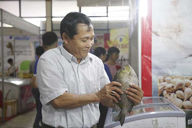 hội chợ sản phẩm thủy sản