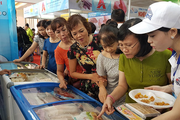 hội chợ sản phẩm thủy sản