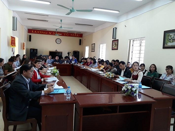 Trung tâm y tế TP. Điện Biên Phủ tổ chức tập huấn sử dụng vác xin Com BE Five thay thế vác xin Quinvaxem trong tiêm chủng