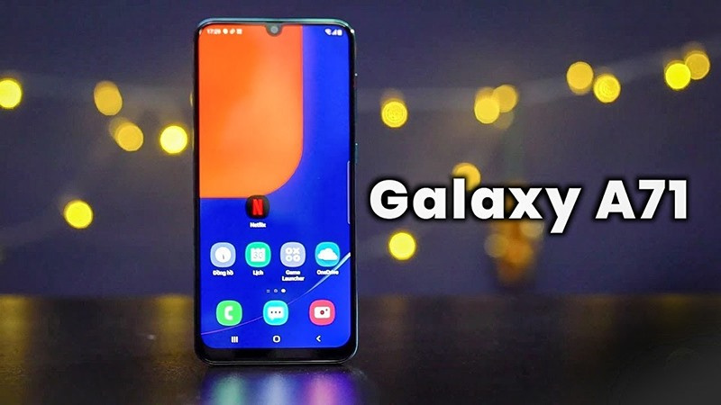 Galaxy A71 camera