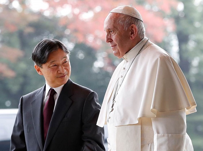 Naruhito và Francis