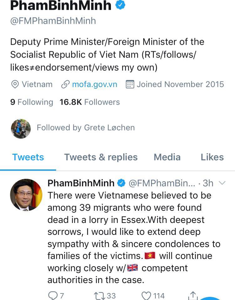 Phó Thủ tướng Phạm Bình Minh