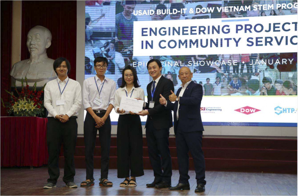 Dow triển khai Chương trình Cwin63 tải ứng dụng thực hành STEM giúp truyền cảm hứng cho học sinh, sinh viên về Đổi mới và Khởi nghiệp