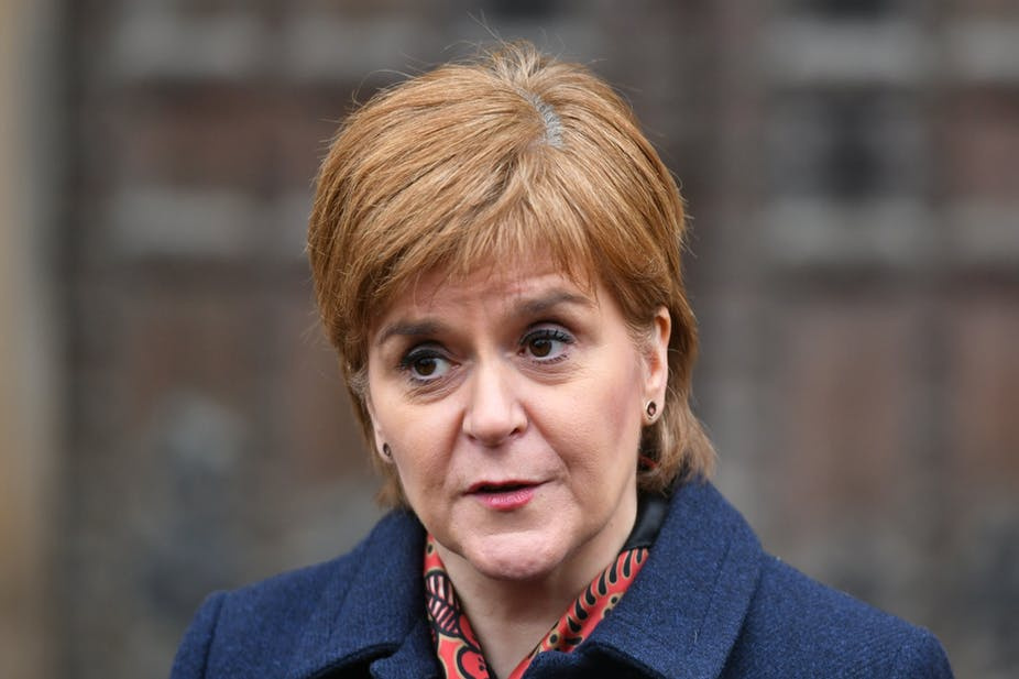 Thủ hiến Scotland Nicola Sturgeon