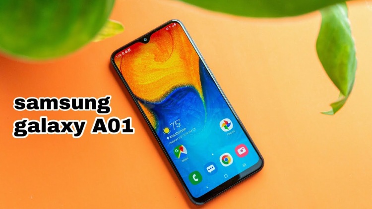 Galaxy A01 man hinh
