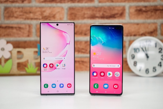 Samsung Galaxy S10+ và Galaxy Note 10+