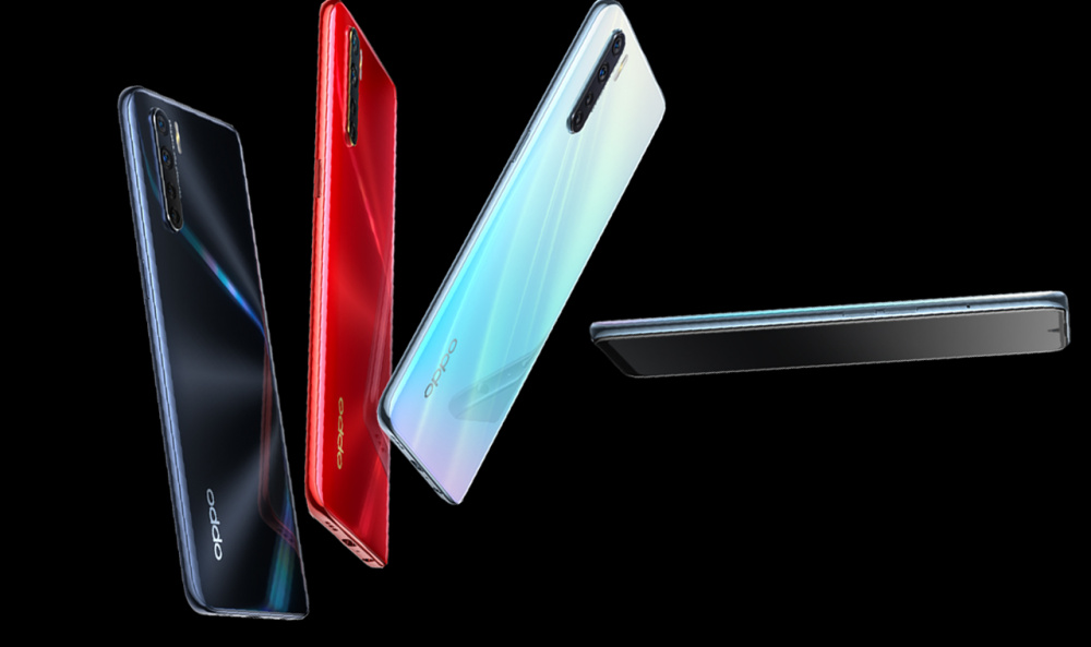 OPPO A91 mau sâc